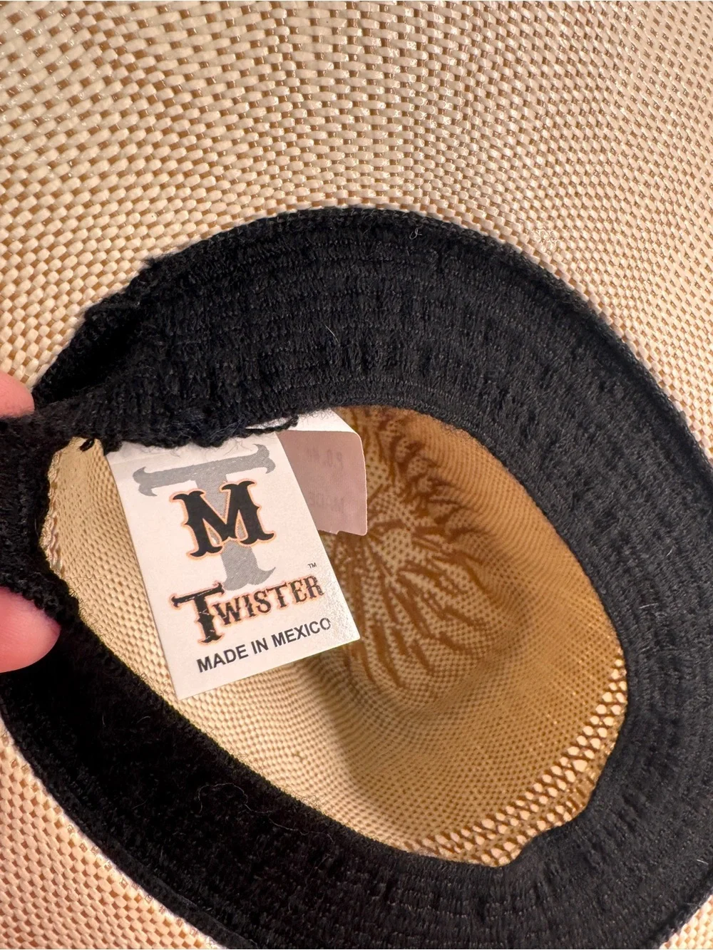 Twister Kids' Tan Bangora Straw Cowboy Hat